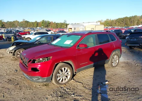 2015 Jeep Cherokee Limited from USA, damaged, VIN 1C4PJLDB9FW765920